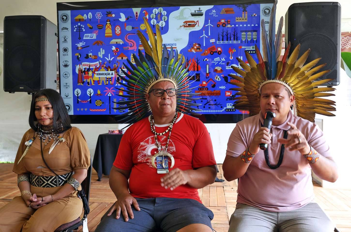 Acampamento Terra Livre inicia com esperança de visita de Lula e cobrança por demarcações