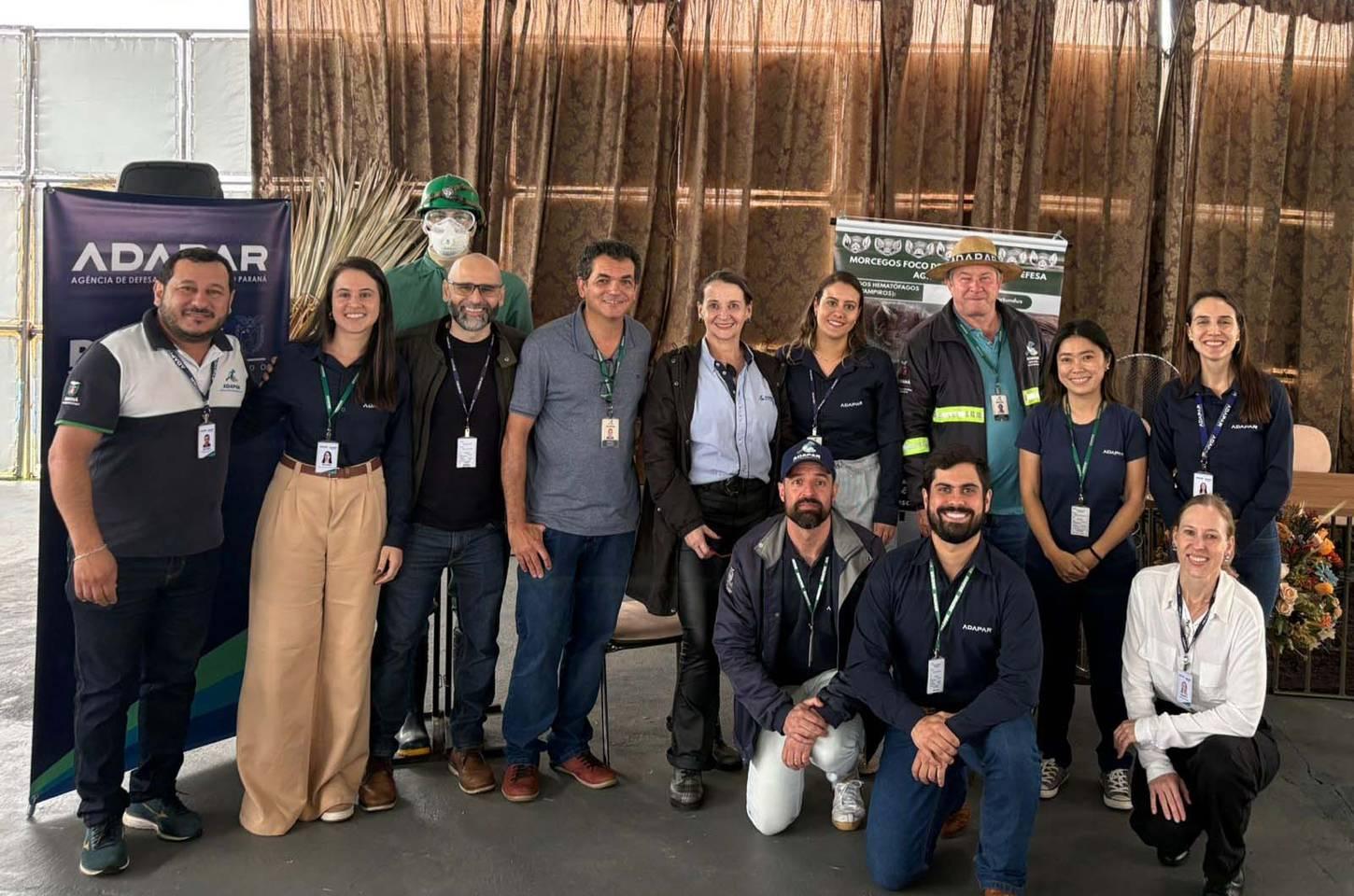 Adapar intensifica combate à raiva com oficina na Expovale de Ivaiporã