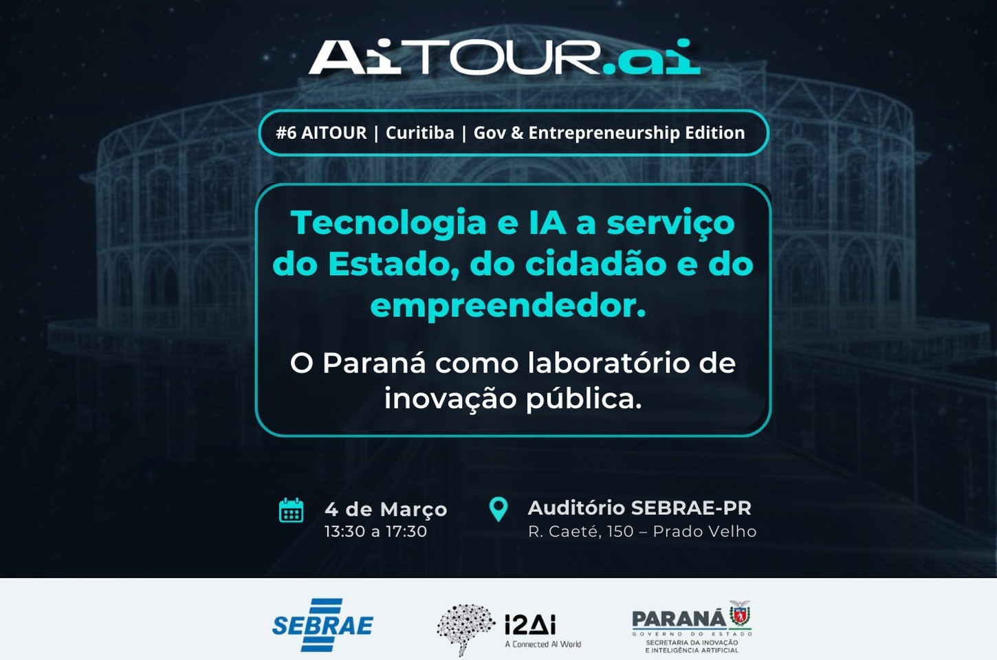 AITOUR chega a Curitiba para discutir inteligência artificial no governo
