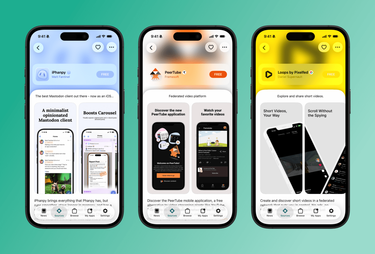 AltStore PAL se torna a primeira loja de apps federada ao integrar fediverse