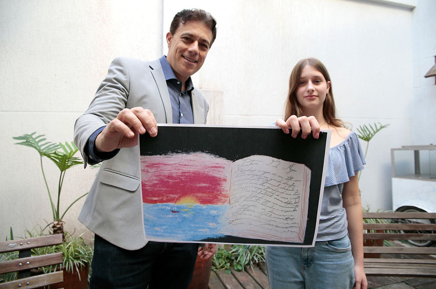 Aluna do CJAP é premiada em concurso internacional de arte na República Tcheca