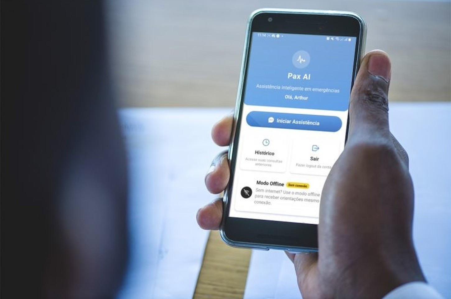 Alunos da Etec criam aplicativo de primeiros socorros com IA