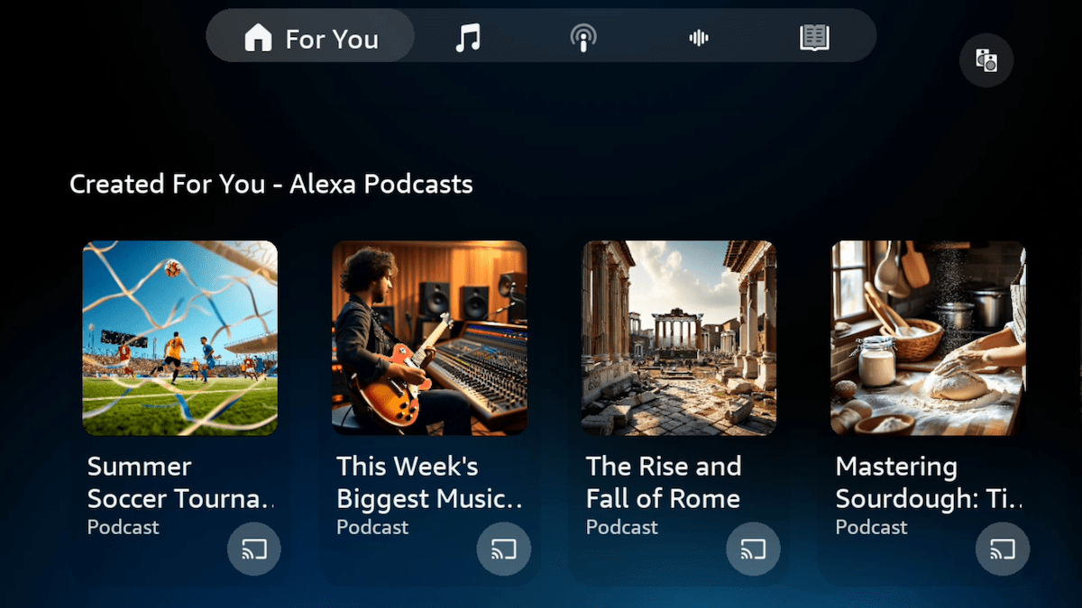 Amazon Lança Alexa Podcasts: IA Cria Episódios Sob Demanda
