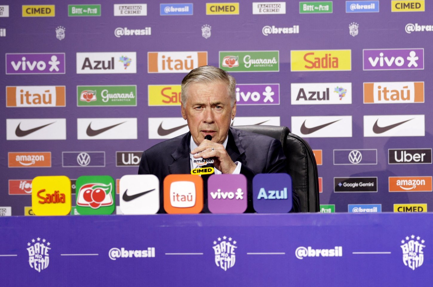 Ancelotti convoca seleção para a Copa de 2026 e pede confiança da torcida