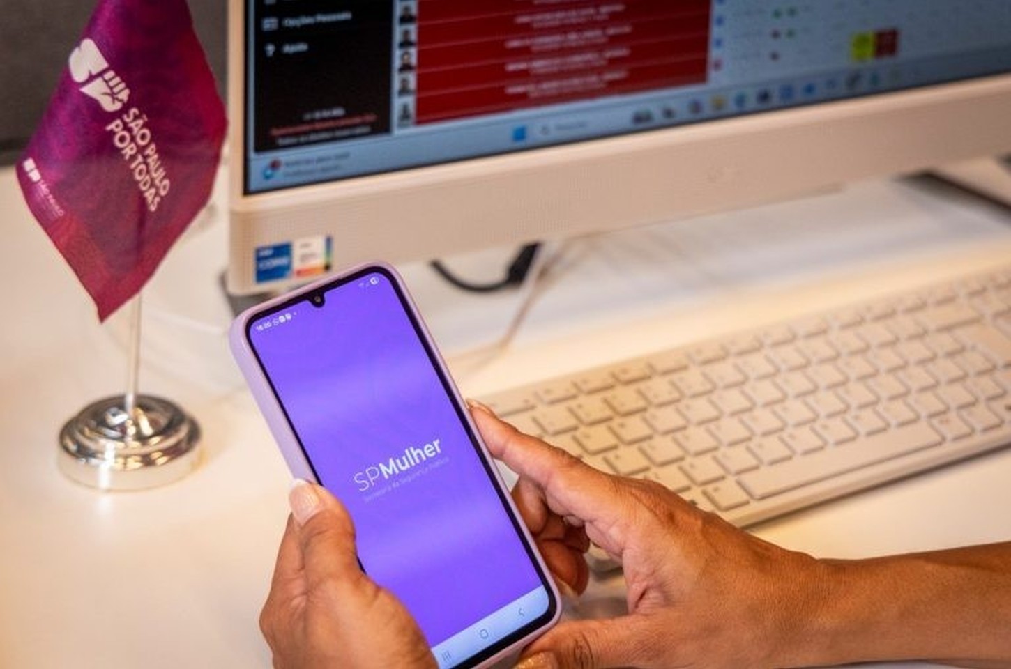 Aplicativo salva mulher de ex-companheiro em São José dos Campos