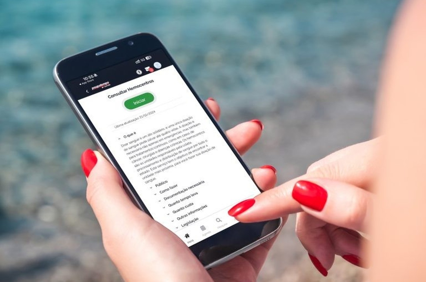 App Poupatempo SP facilita doação de sangue o ano todo