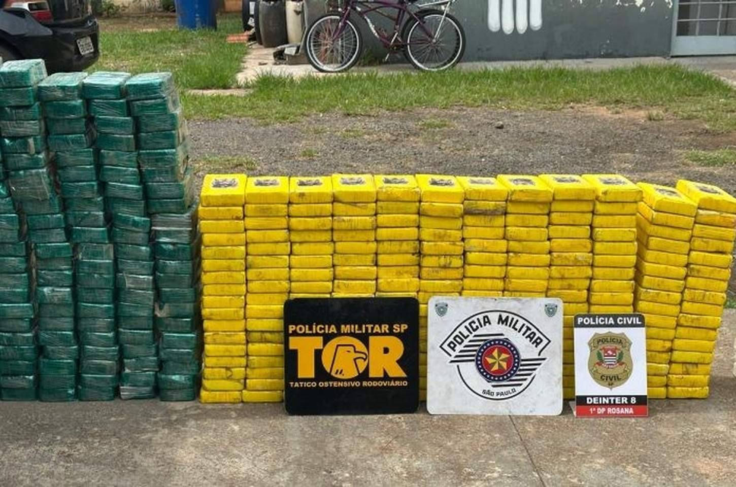Apreensões de drogas no interior de SP crescem 12% em janeiro