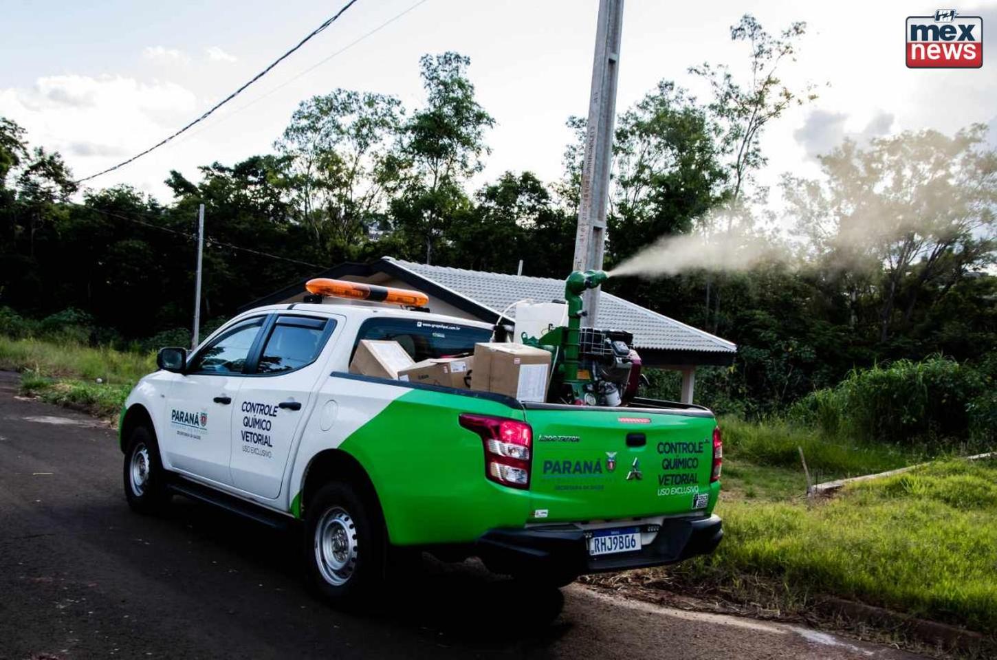 Apucarana intensifica combate à dengue com fumacê em 70 bairros