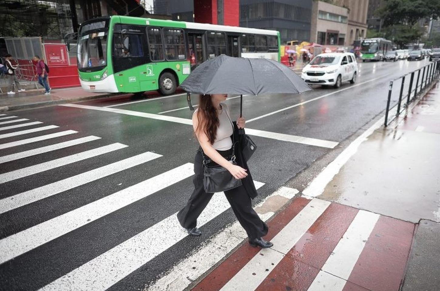 Ar seco enfraquece e pancadas de chuva voltam a São Paulo nesta sexta