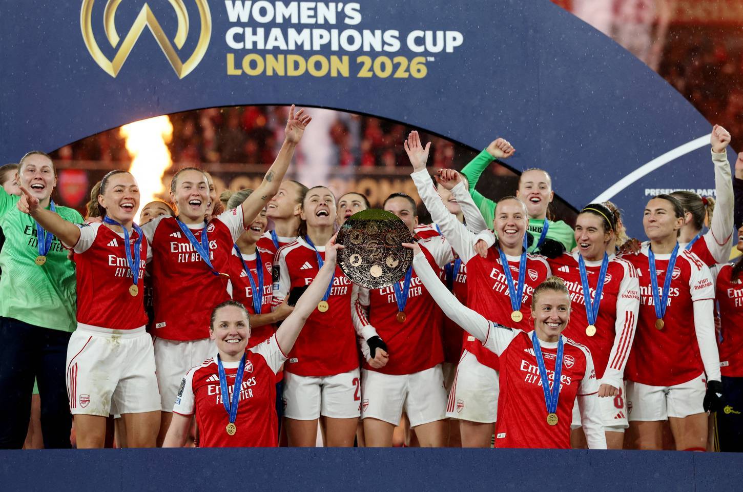 Arsenal vence Corinthians na prorrogação e conquista primeiro Mundial de Clubes feminino