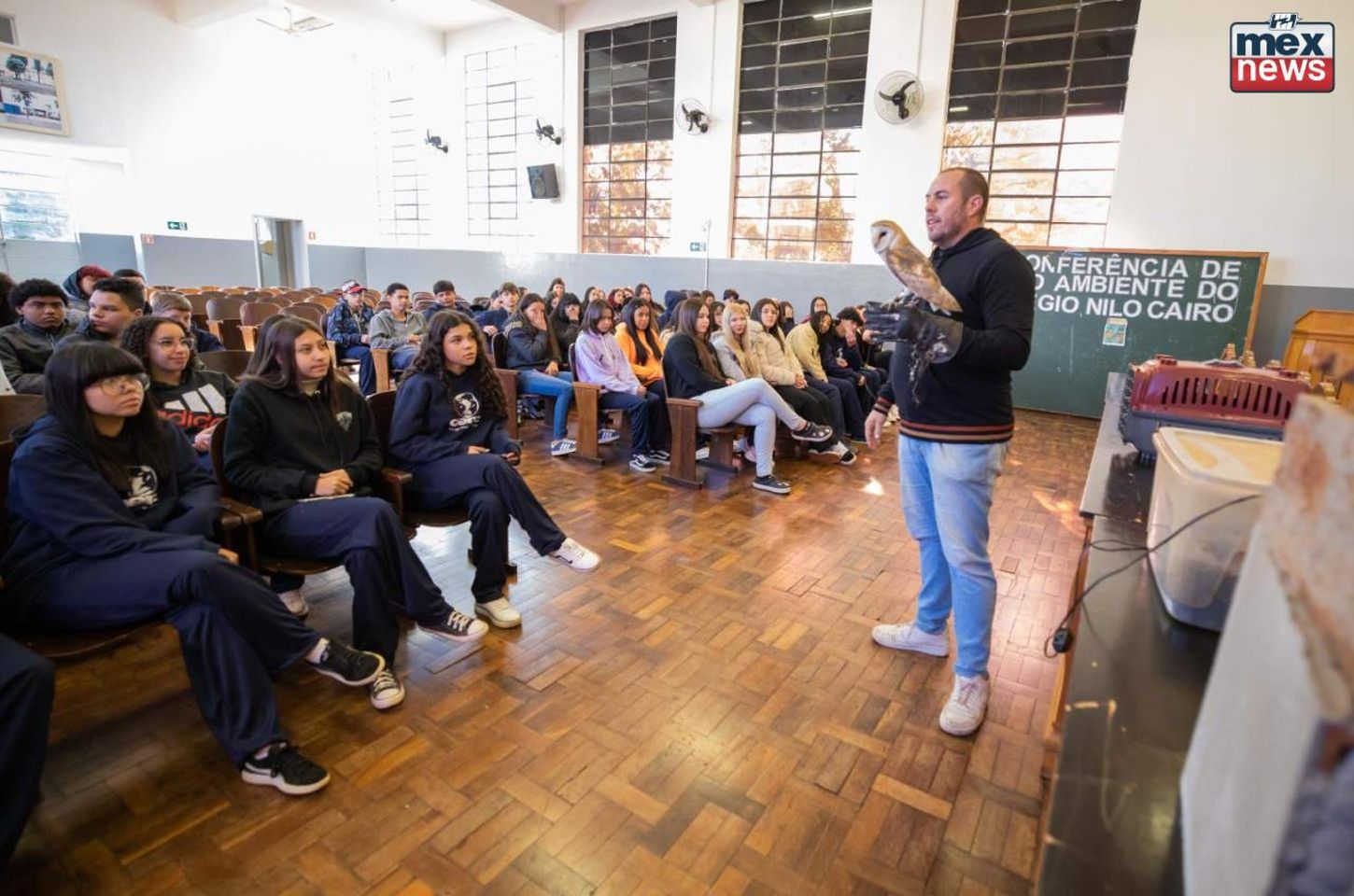 Aula viva aproxima jovens da realidade animal
