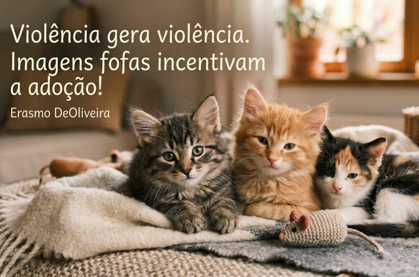 Bastam três e-mails!