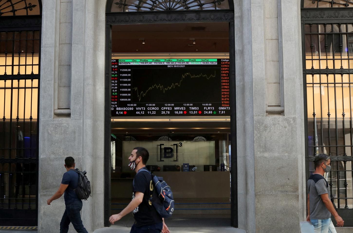 Bolsa brasileira fecha em alta e supera os 160 mil pontos