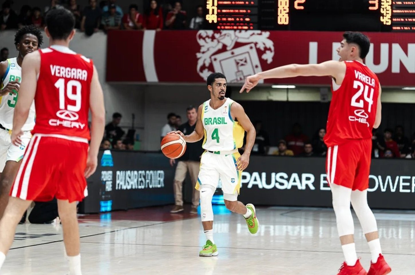 Brasil vence Chile na estreia das Eliminatórias da Copa do Mundo de basquete