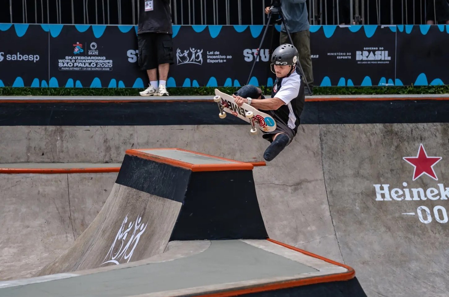 Brasileiros brilham na Copa do Mundo de Paraskate em São Paulo