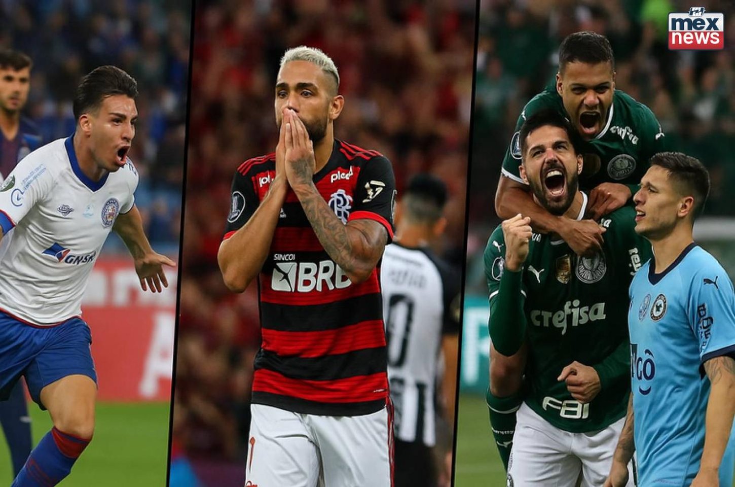 Brasileiros vivem noite mista na Libertadores com vitórias e tropeço