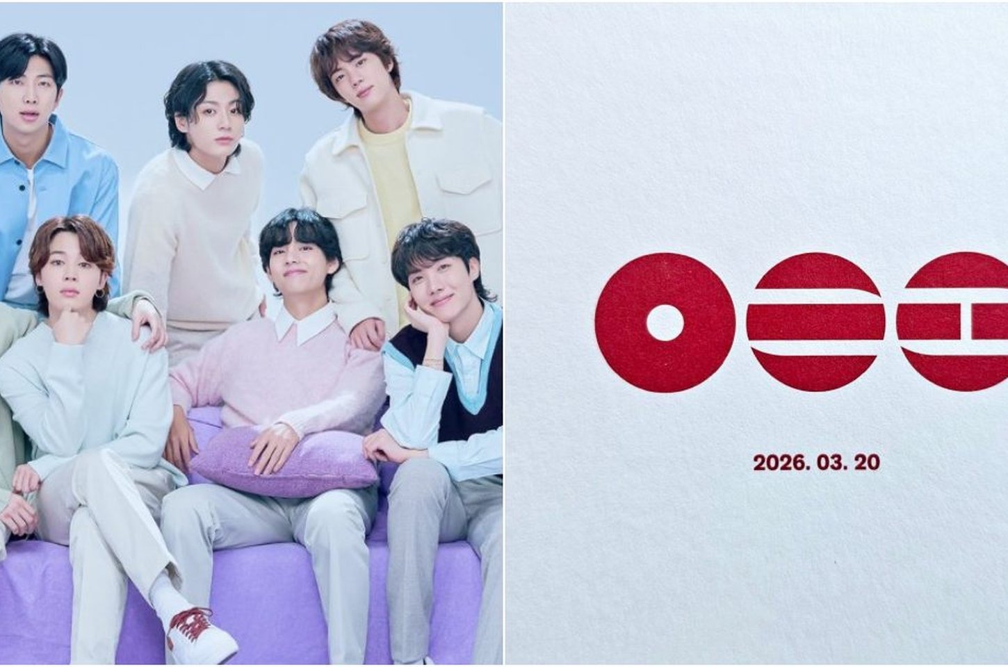 BTS anuncia data de comeback para março de 2026 com detalhes exclusivos