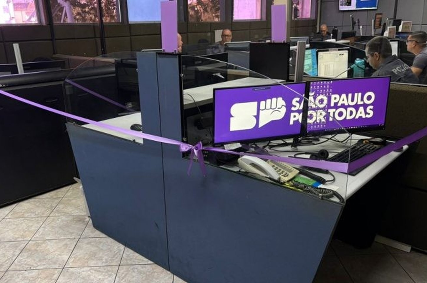 Cabine Lilás chega à Baixada Santista para proteger mulheres