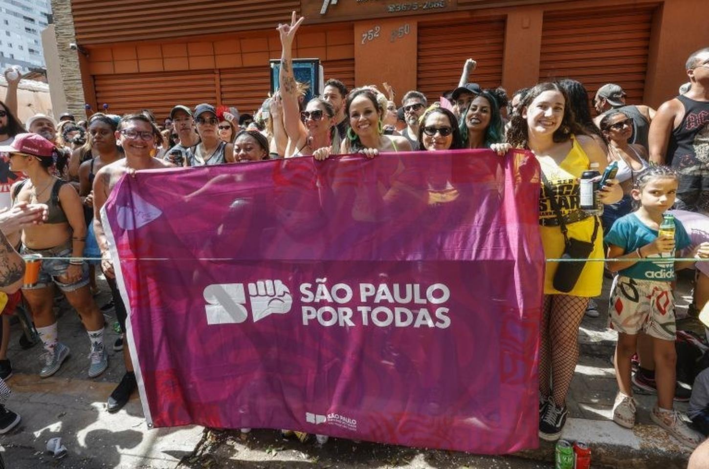 Carnaval de São Paulo reforça proteção às mulheres com ações integradas
