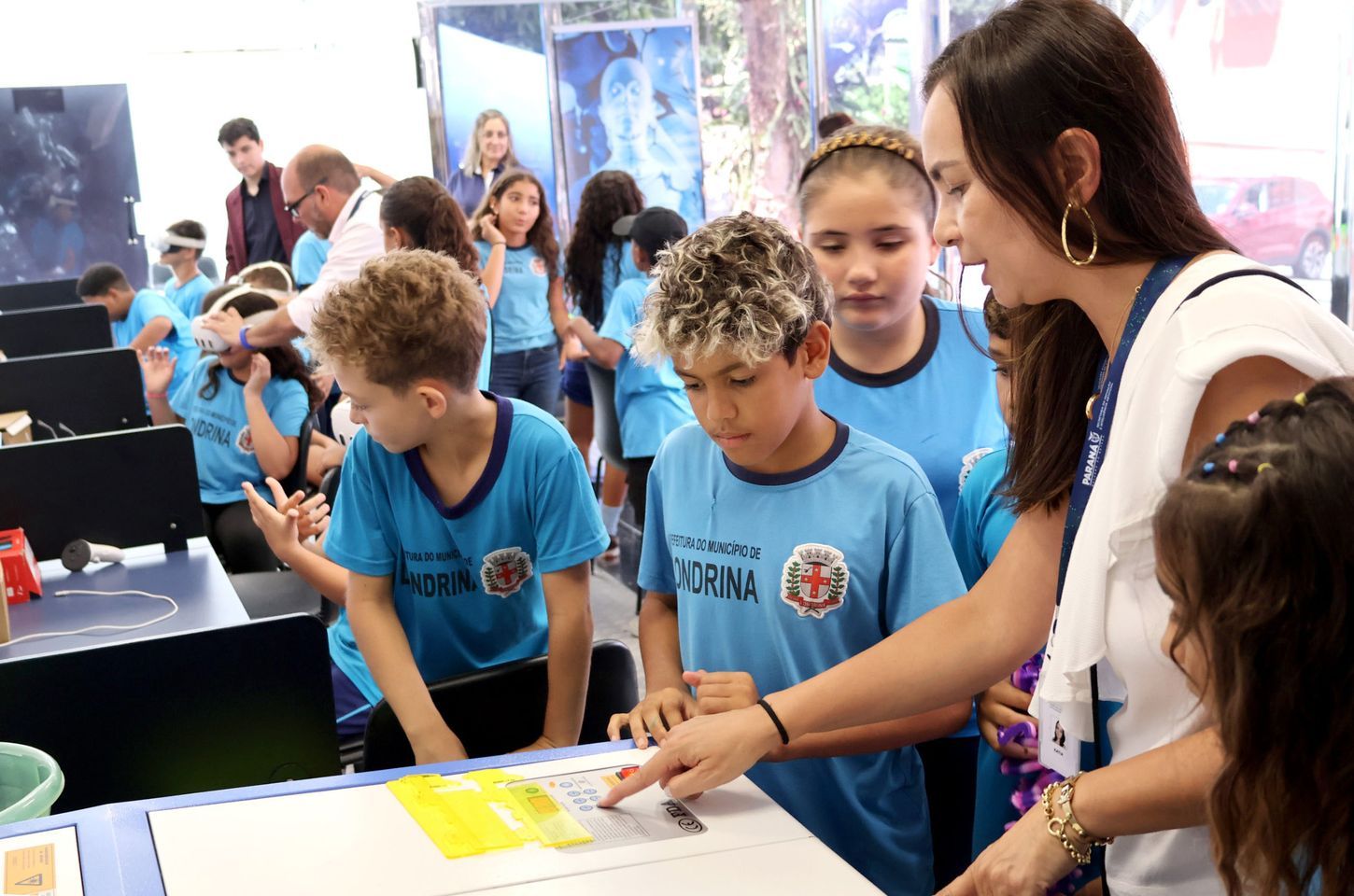 Carreta da Inovação chega a Londrina com jogo educativo e coleta de lixo eletrônico