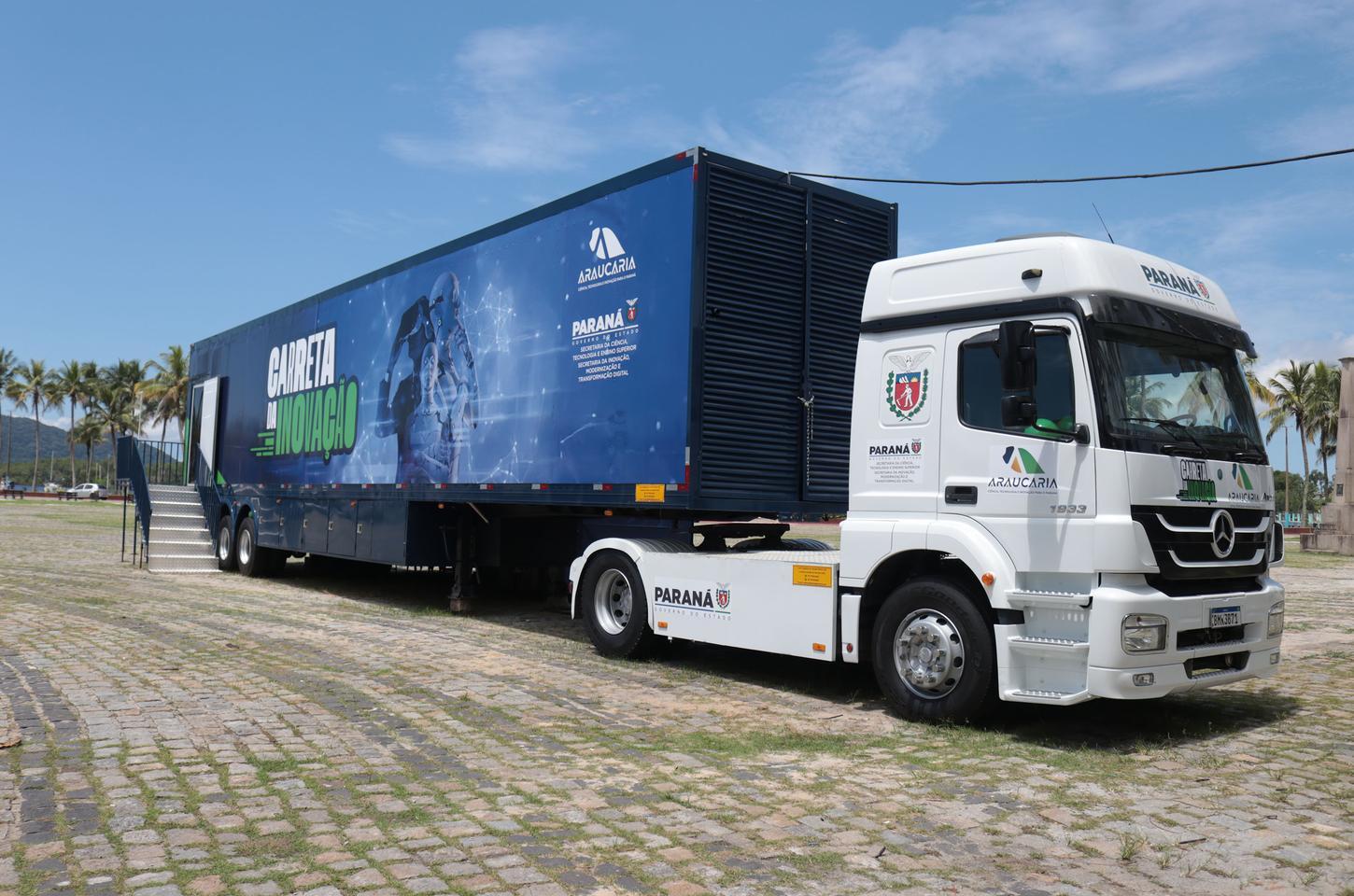 Carreta da Inovação leva tecnologia gratuita a Rio Branco do Ivaí