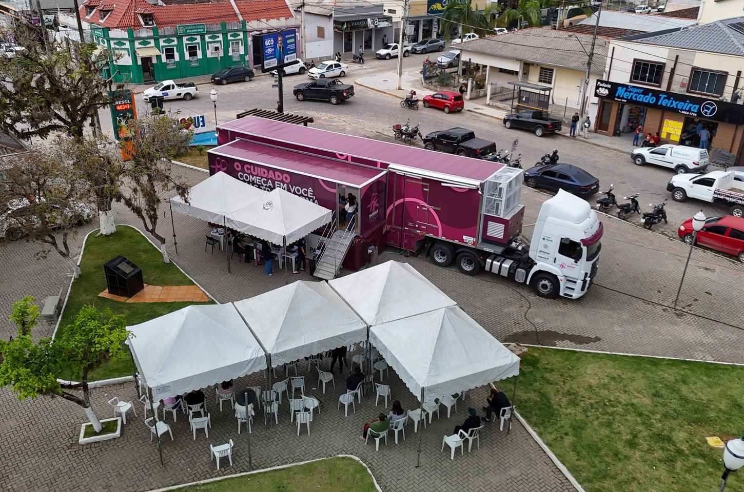 Carreta saúde da mulher encerra ciclo com sucesso na Lapa