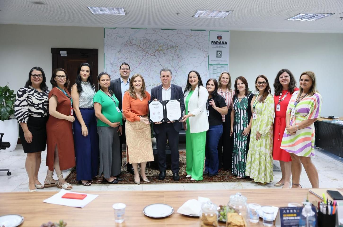 Casa Civil do Paraná adere à campanha contra violência doméstica