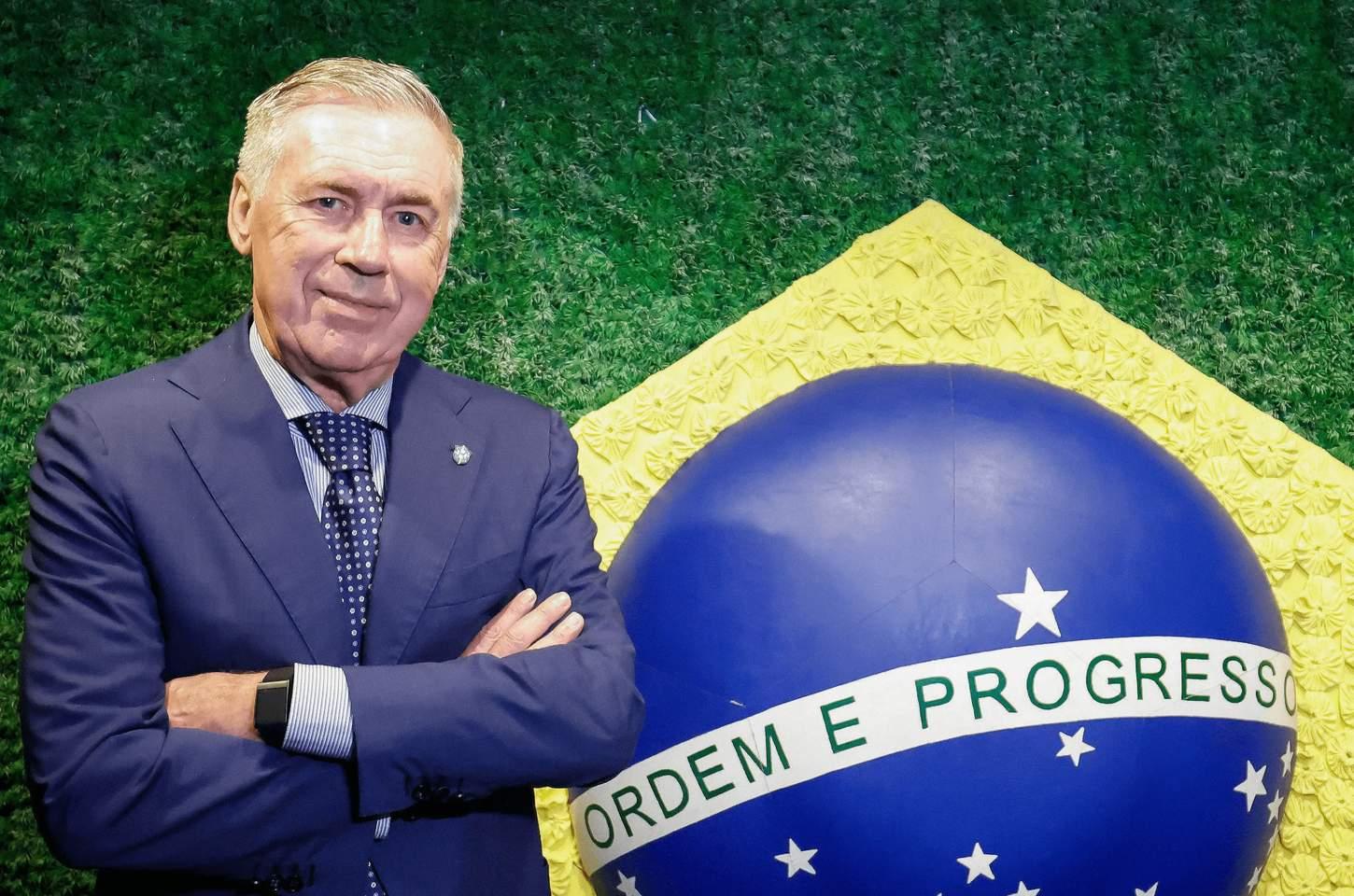 CBF renova com Ancelotti até a Copa de 2030