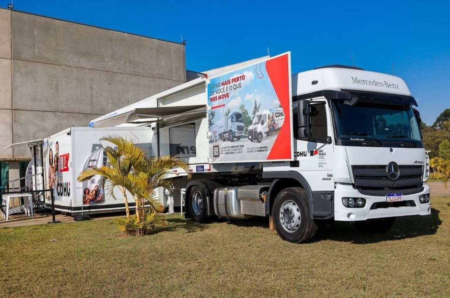 CDHU Móvel atende mais quatro cidades na região de Araçatuba