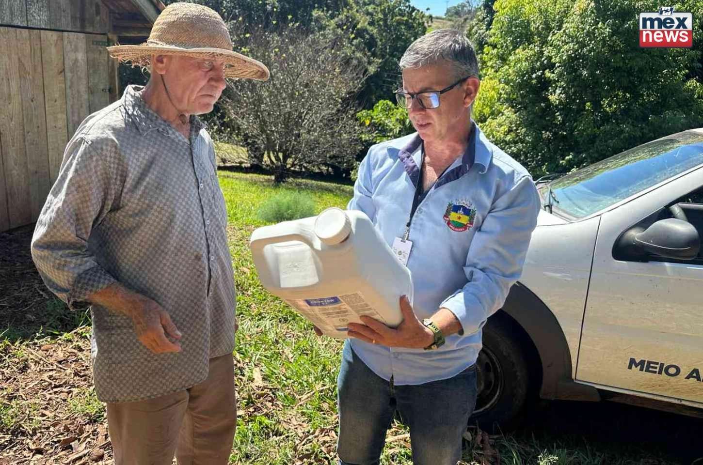 Controle de borrachudos: ação da Prefeitura de Apucarana