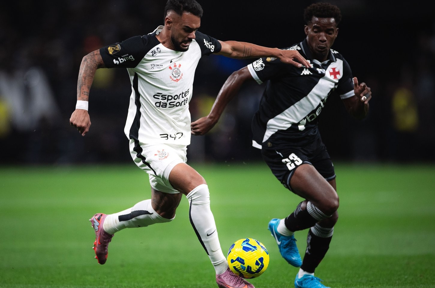 Corinthians e Vasco empatam sem gols na primeira final da Copa do Brasil