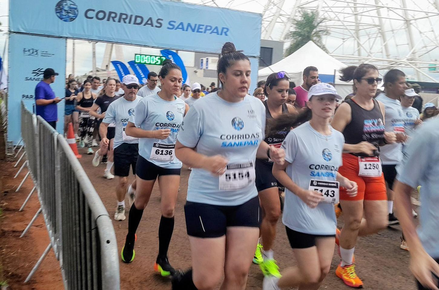 Corridas Sanepar encerram circuito 2025 em Foz do Iguaçu com recorde