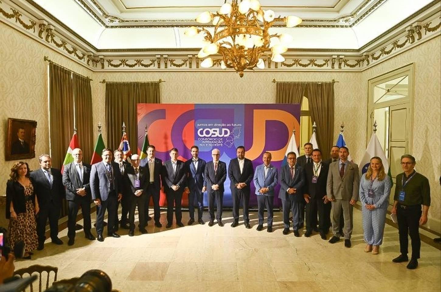 Cosud: governadores do Sul e Sudeste firmam pacto contra o crime organizado