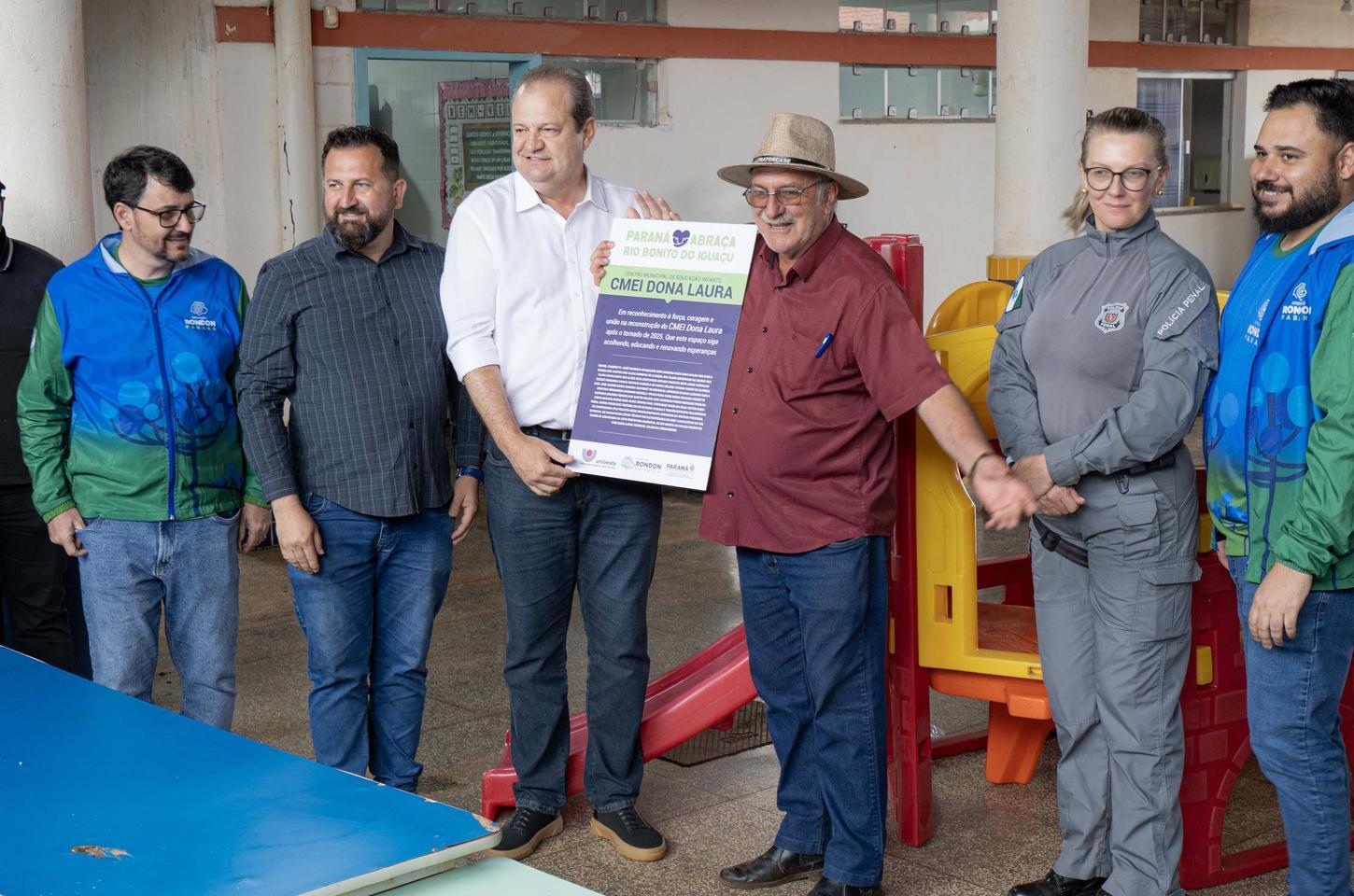 Creche Dona Laura é reconstruída em tempo recorde após tornado
