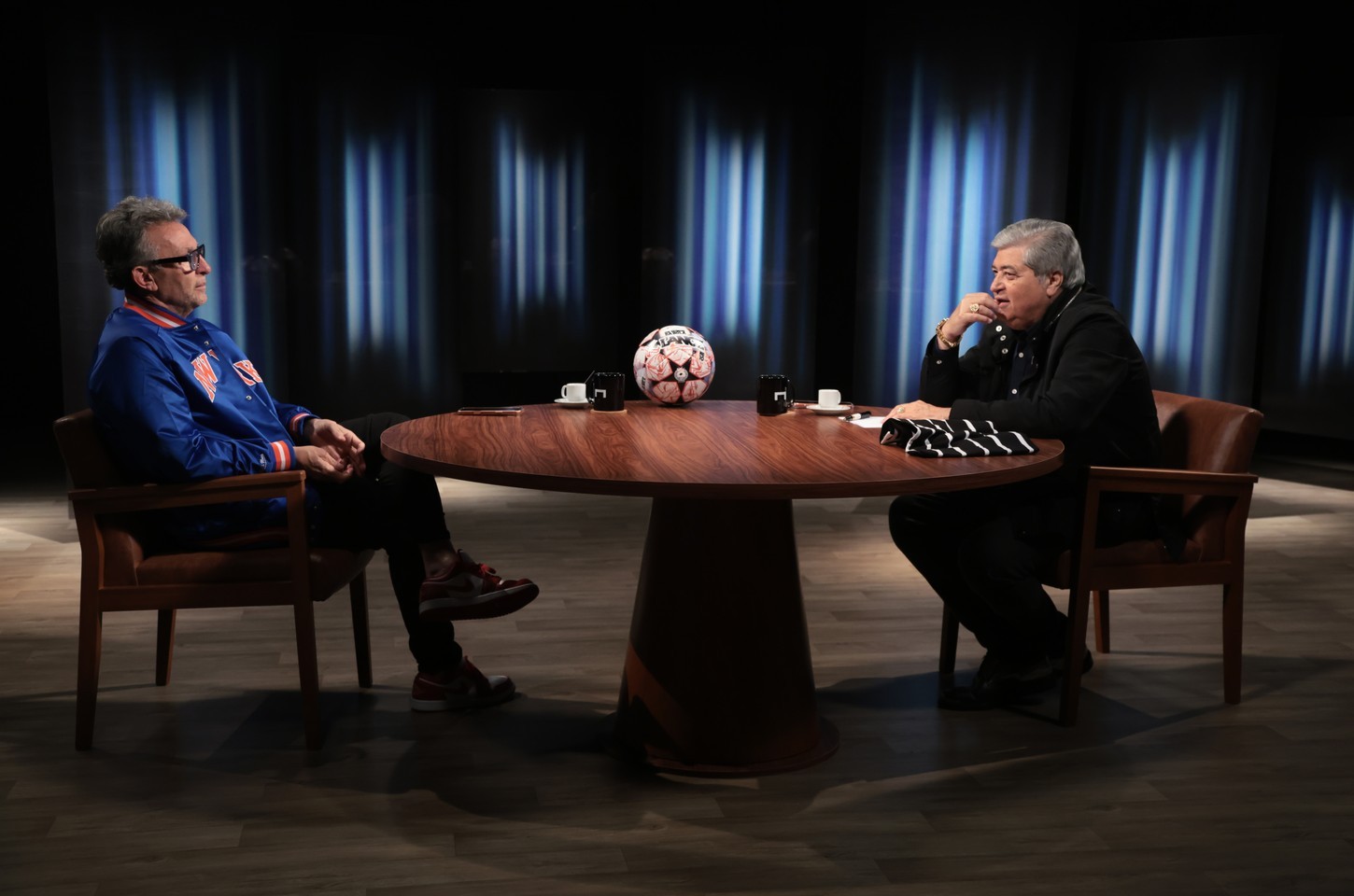 Datena recebe Craque Neto em entrevista íntima na TV Brasil