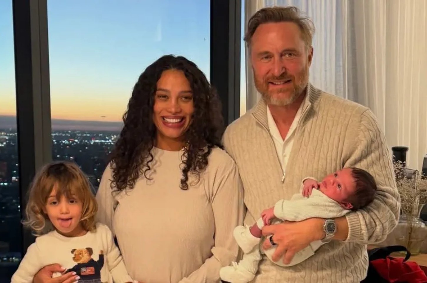 David Guetta anuncia nascimento do quarto filho, Skyler