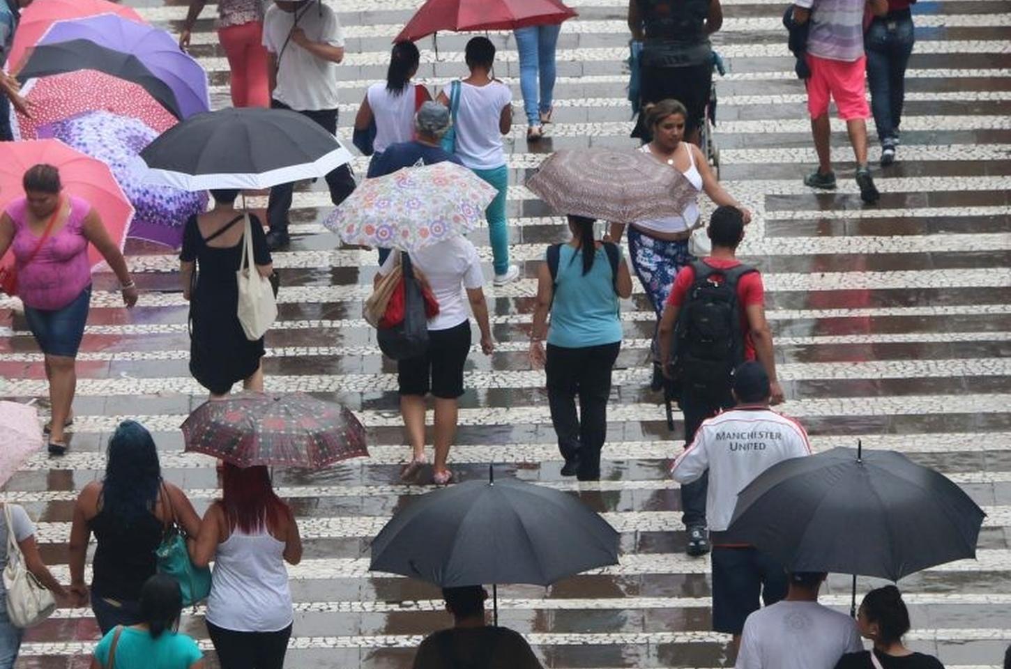 Defesa Civil de SP emite 77 alertas durante chuvas intensas