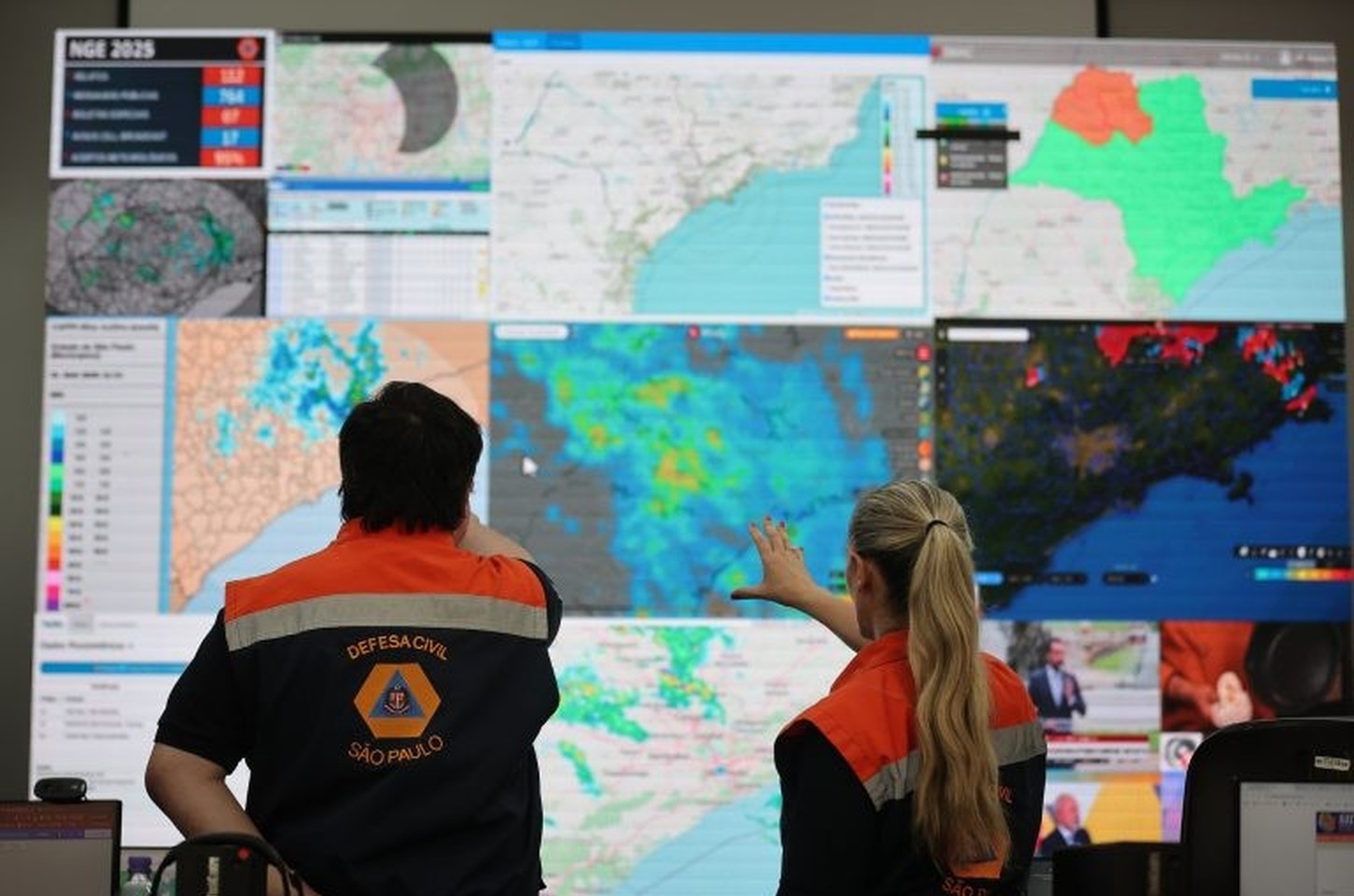 Defesa Civil de SP mobiliza Gabinete de Crise para monitorar chuvas no Litoral