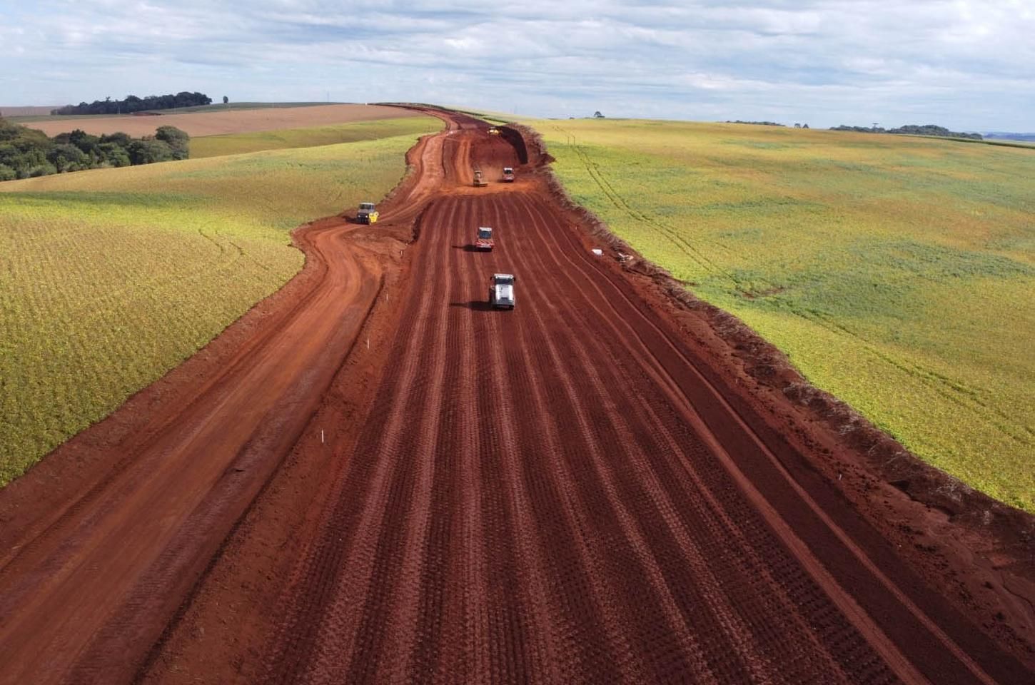 DER/PR inicia terraplenagem do Contorno Noroeste de Pato Branco