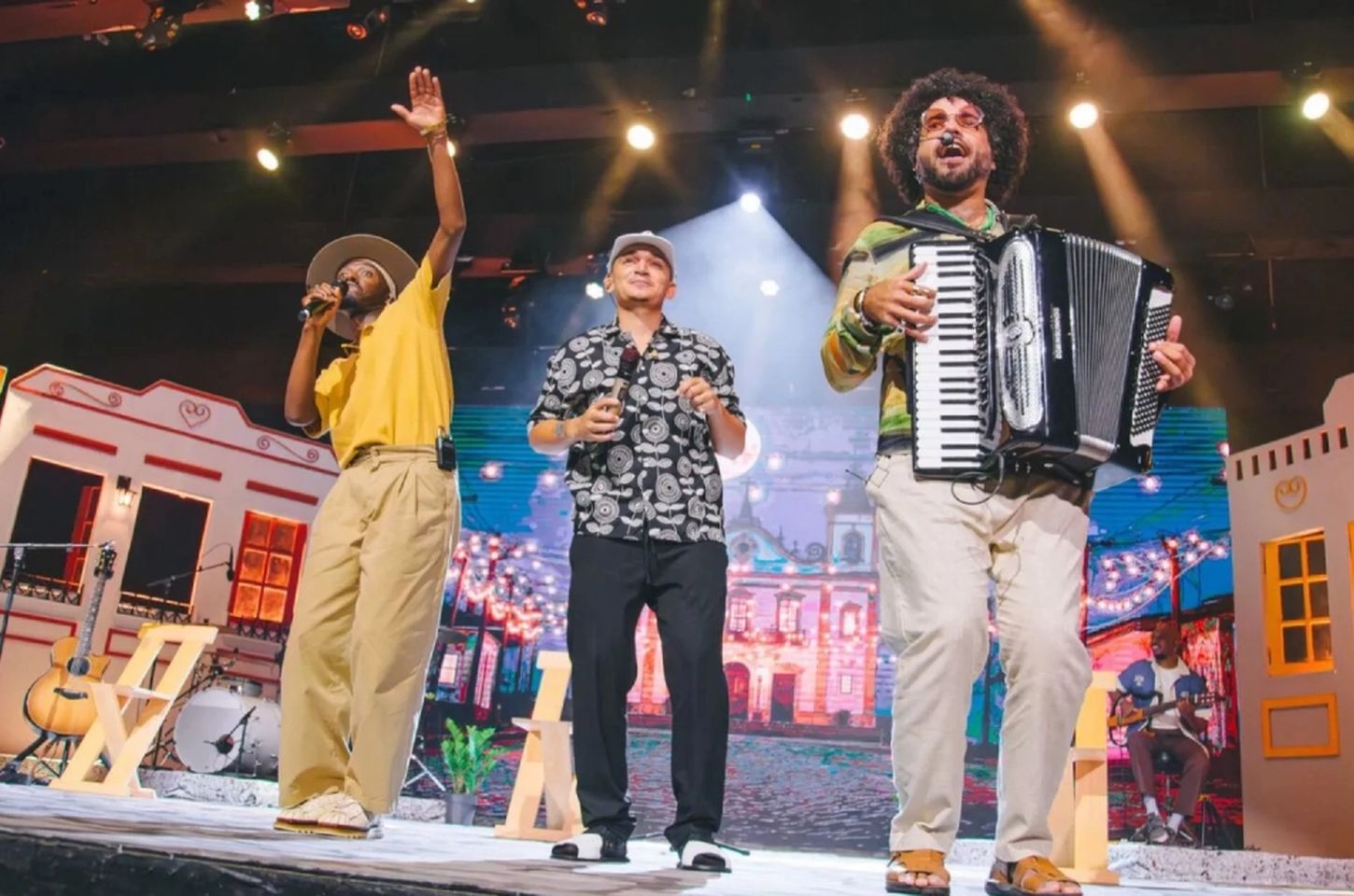 Dominguinho: João Gomes, Jota.pê e Mestrinho celebram Grammy em SP