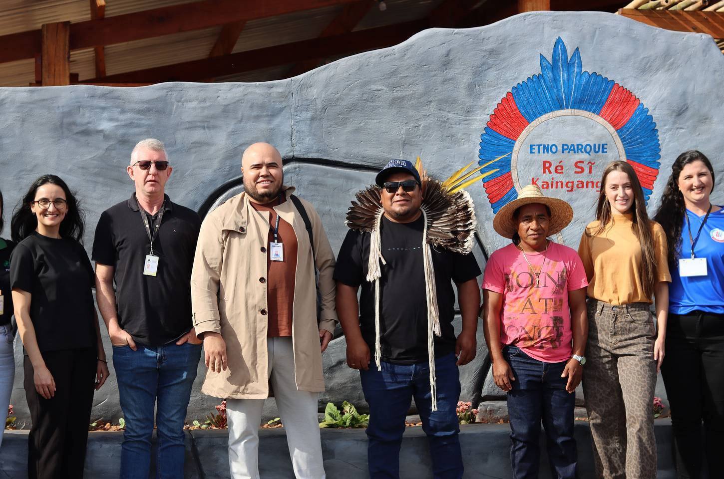 Etno Parque Ré Sĩ Kaingang é inaugurado no Paraná