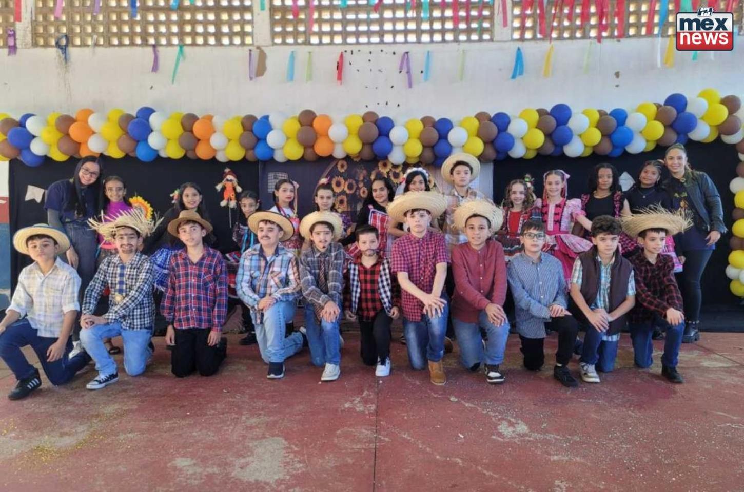 Festas juninas e julinas aquecem escolas de Apucarana