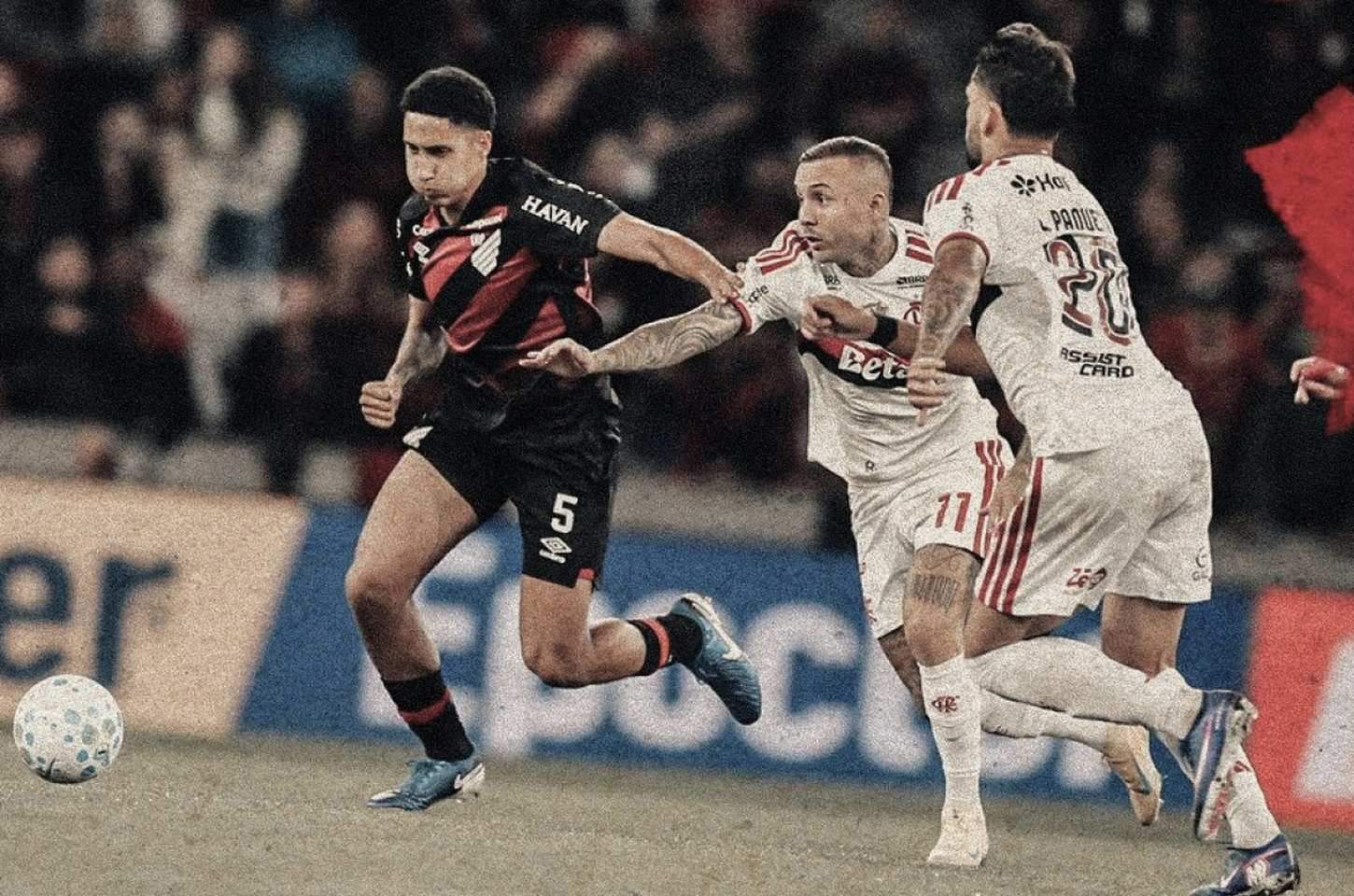 Flamengo empata com Athletico-PR e perde chance de encostar no Palmeiras