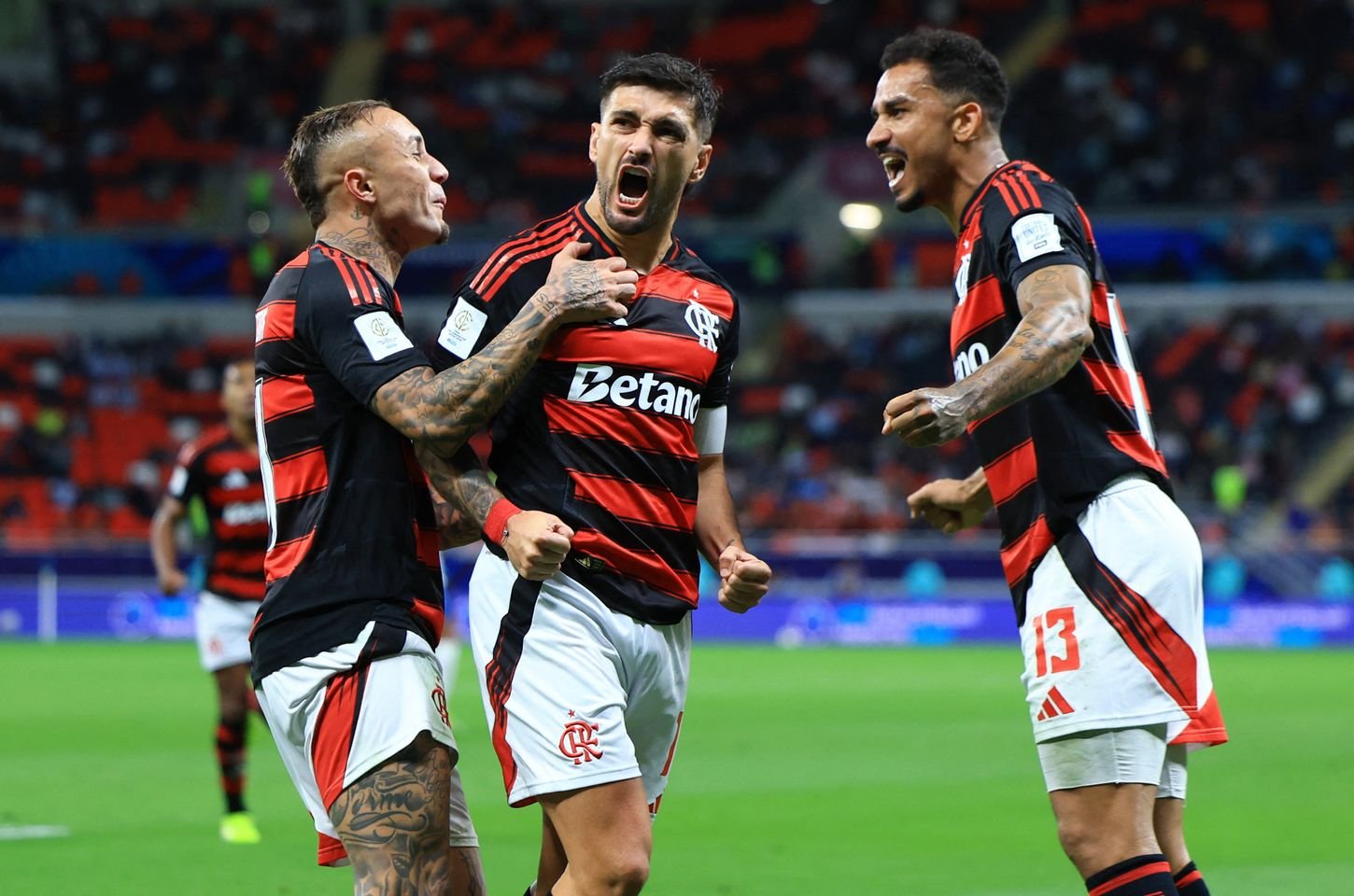Flamengo vence Pyramids e avança à final da Copa Intercontinental da Fifa