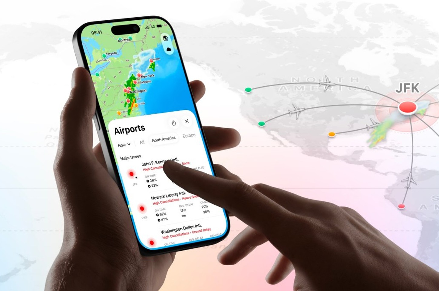 Flighty lança inteligência de aeroportos para alertar sobre caos aéreo global