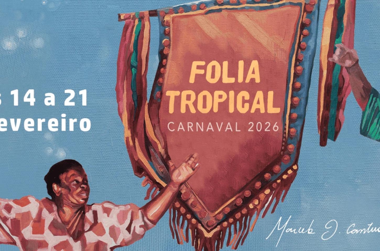 Folia Tropical prepara camarote de luxo para o Carnaval 2026 no Sambódromo