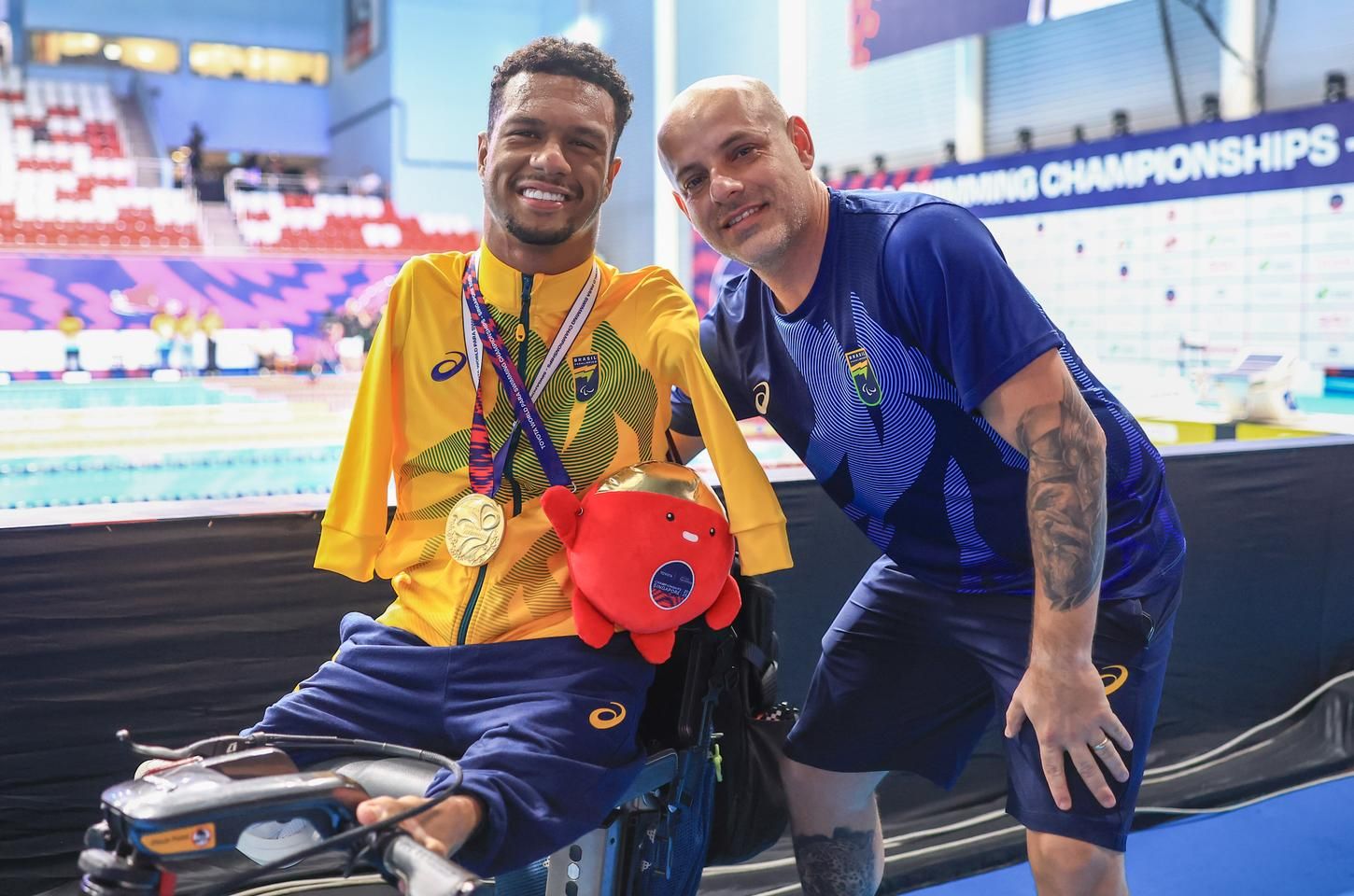 Gabrielzinho e Fábio: a parceria que faz história na natação paralímpica