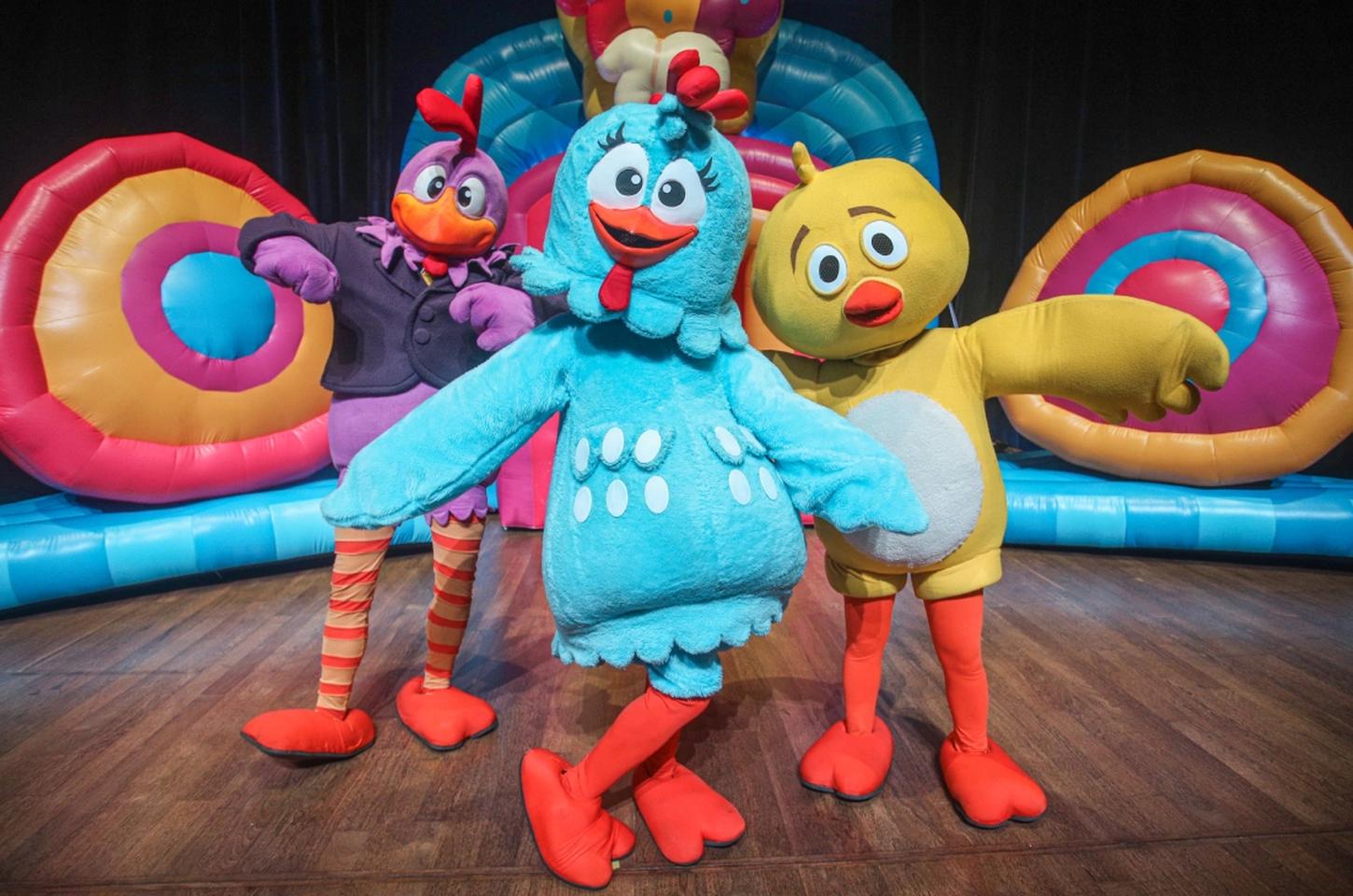 Galinha Pintadinha traz show interativo a São Paulo em 2026