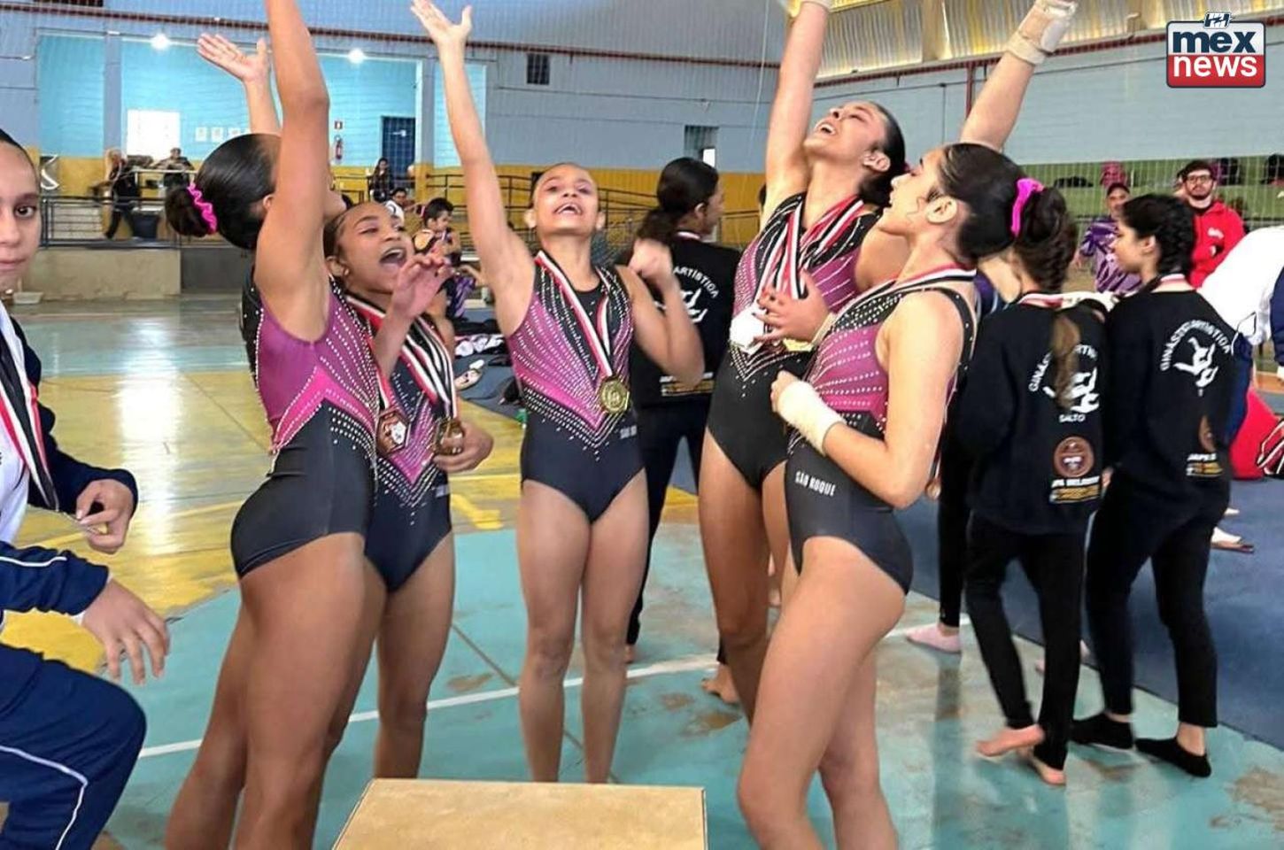 Ginástica de São Roque brilha nos Jogos Regionais