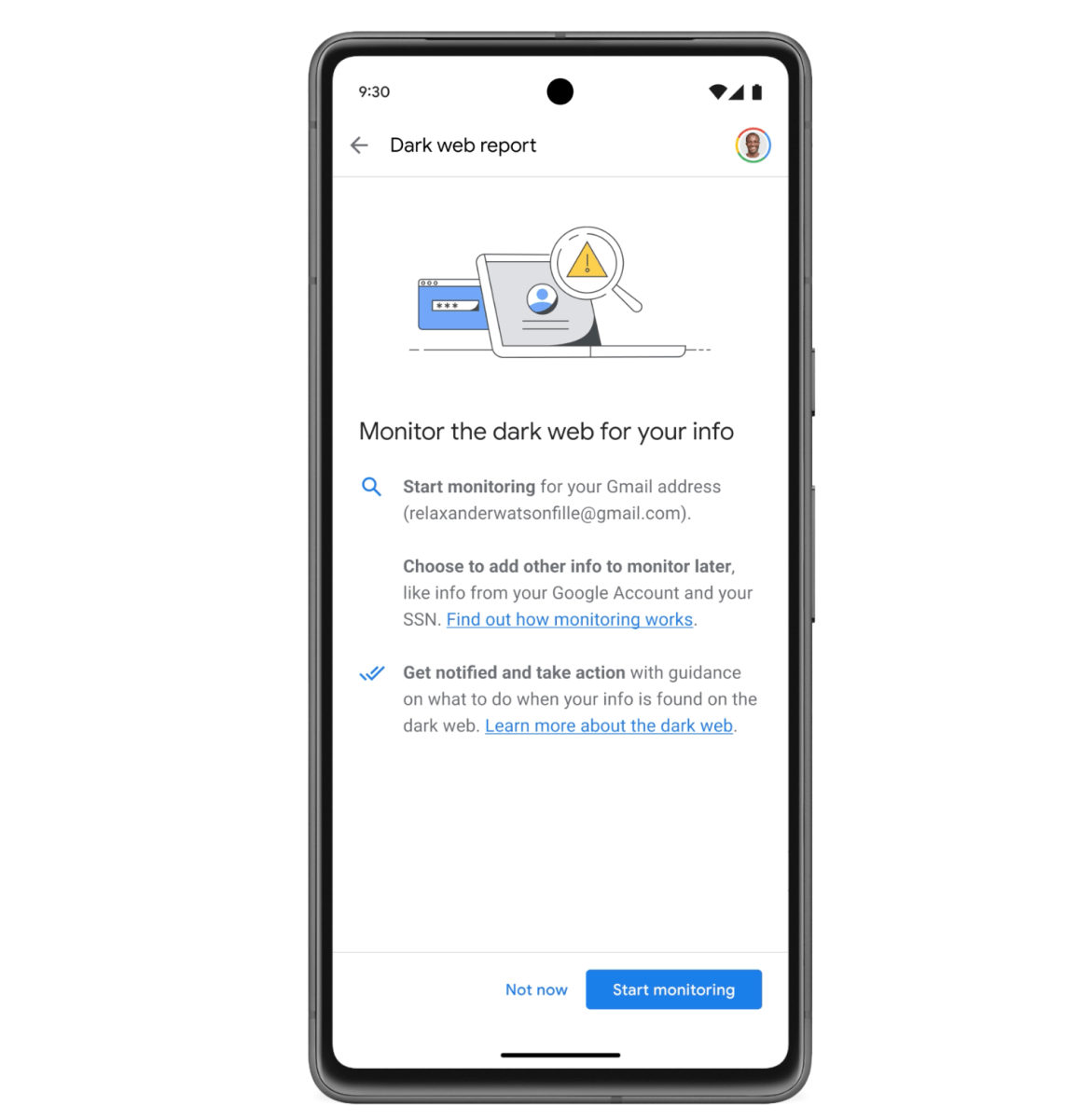 Google desativa relatório da dark web em 2026 por falta de ações práticas
